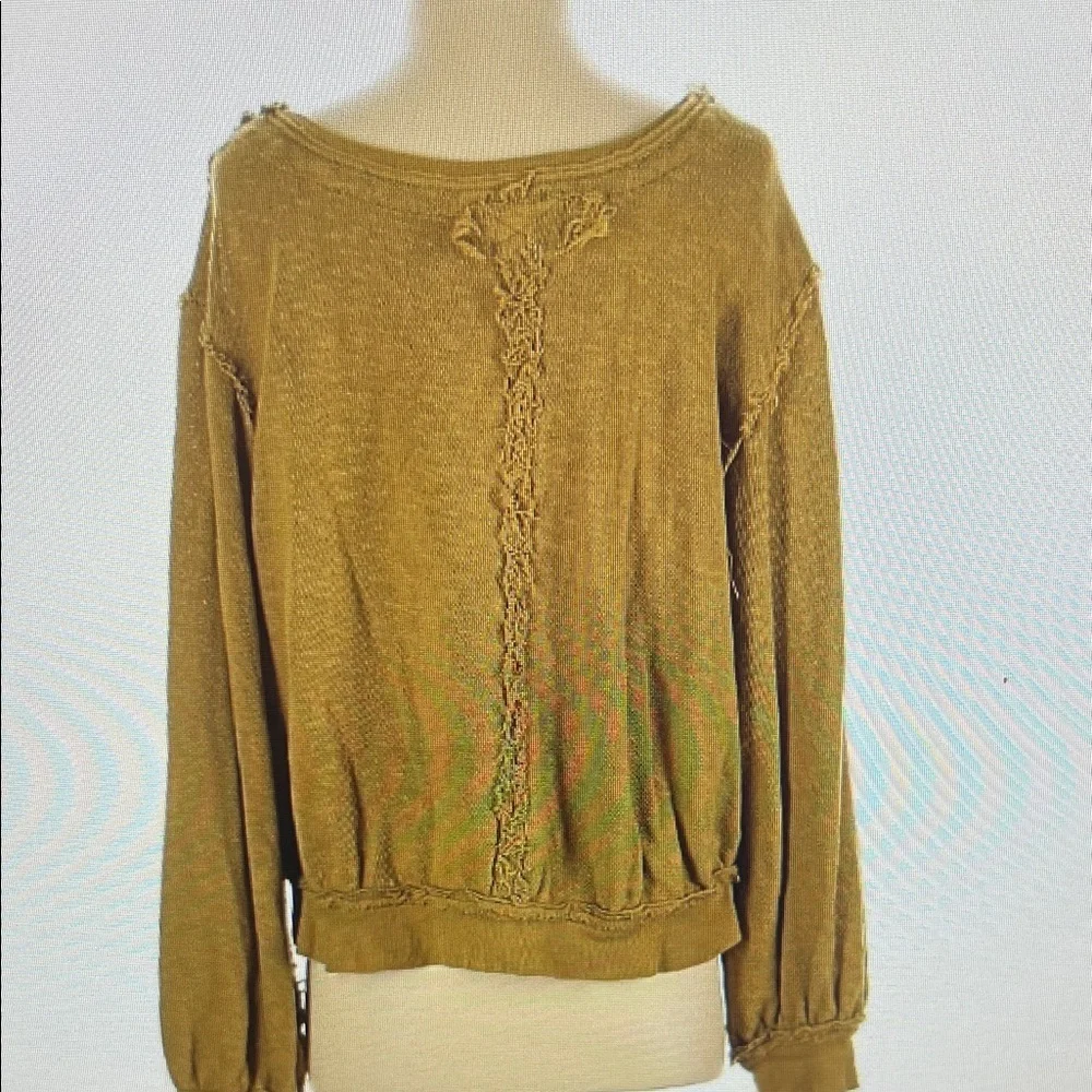 Free People Button-Down Shirt Small